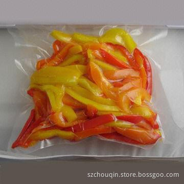 Vaccum Food Bag for Sausages, Meat and Beaf, Long Shelf Time and Food Grade Material, Heat Seal
